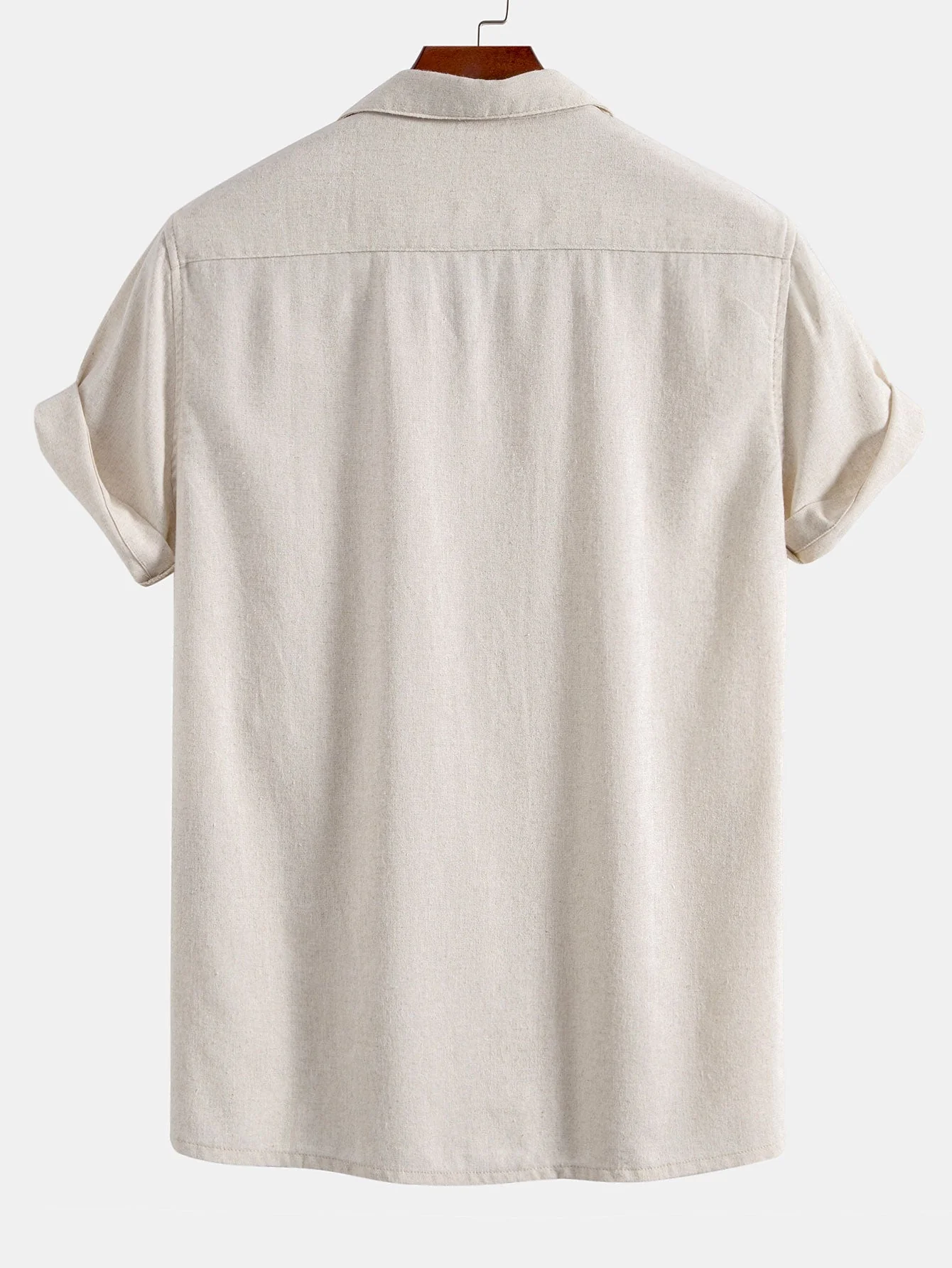 Chad® | Linen Cuban Shirt With Pockets - Image 2