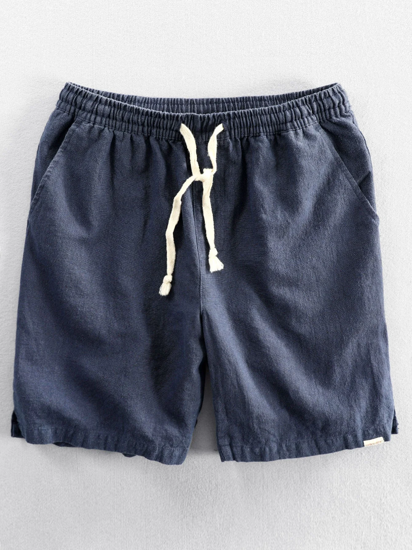 Charlie® | Linen Cotton Blend Drawstring Shorts - Image 2