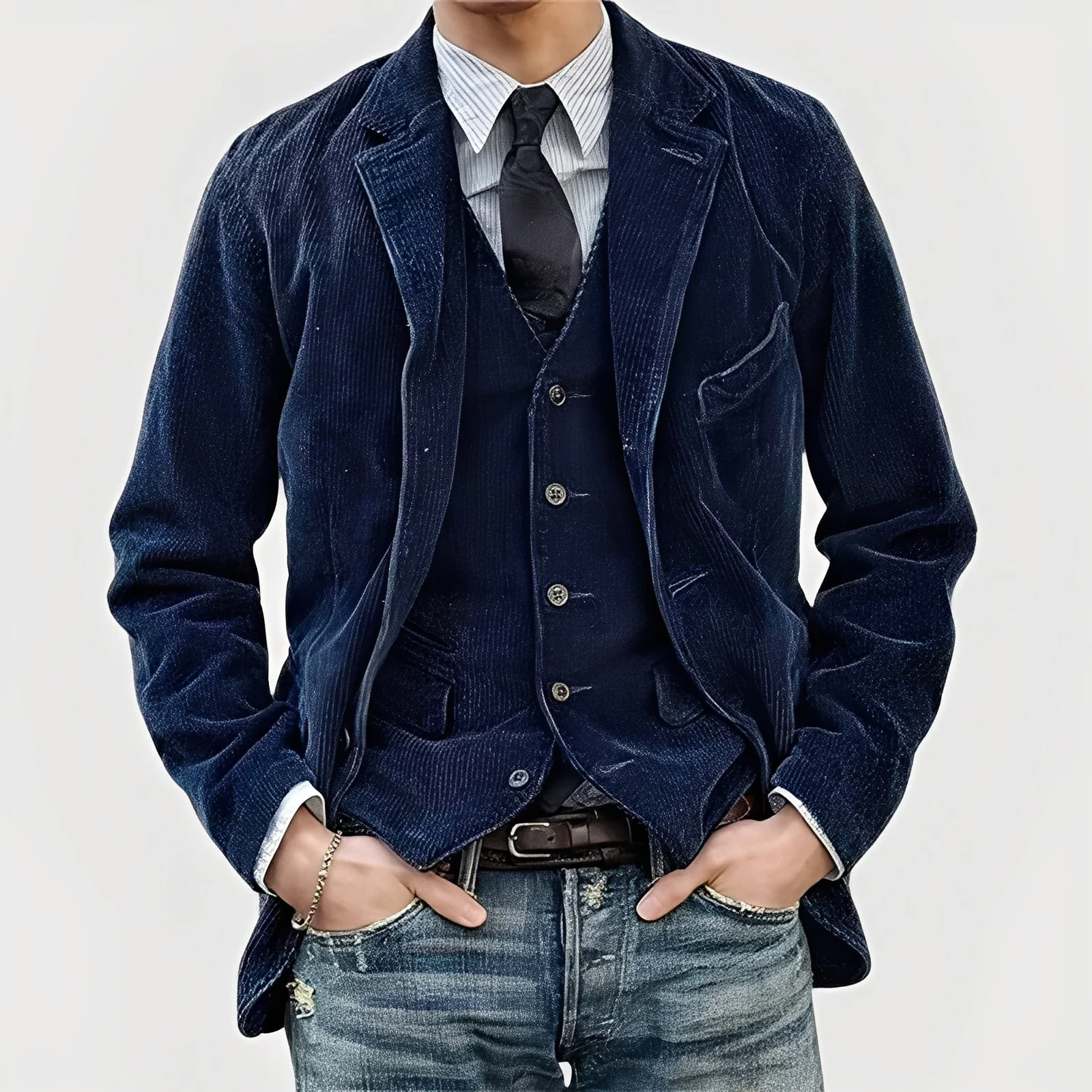 Christian | Vintage jacket and vest - Image 3