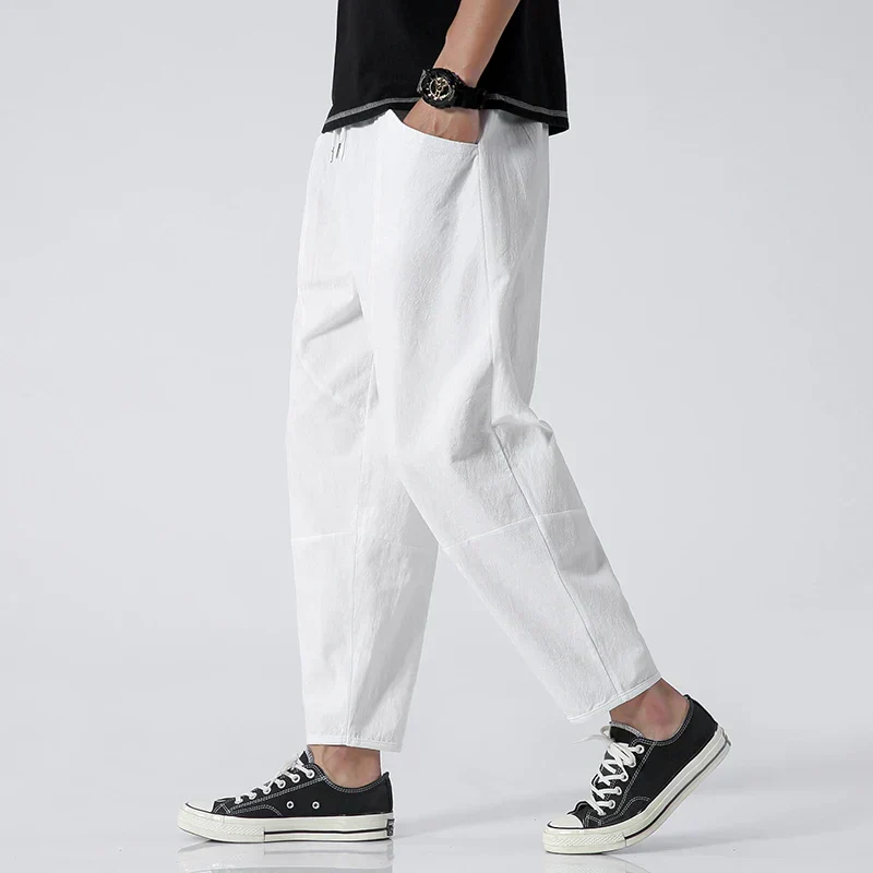 Cian® | Lightweight Linen Trousers - Image 5