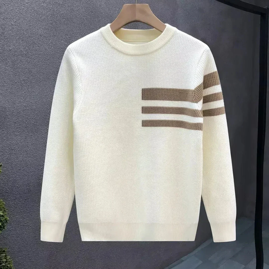 Cipriano | Oscar Striped Crewneck Sweater