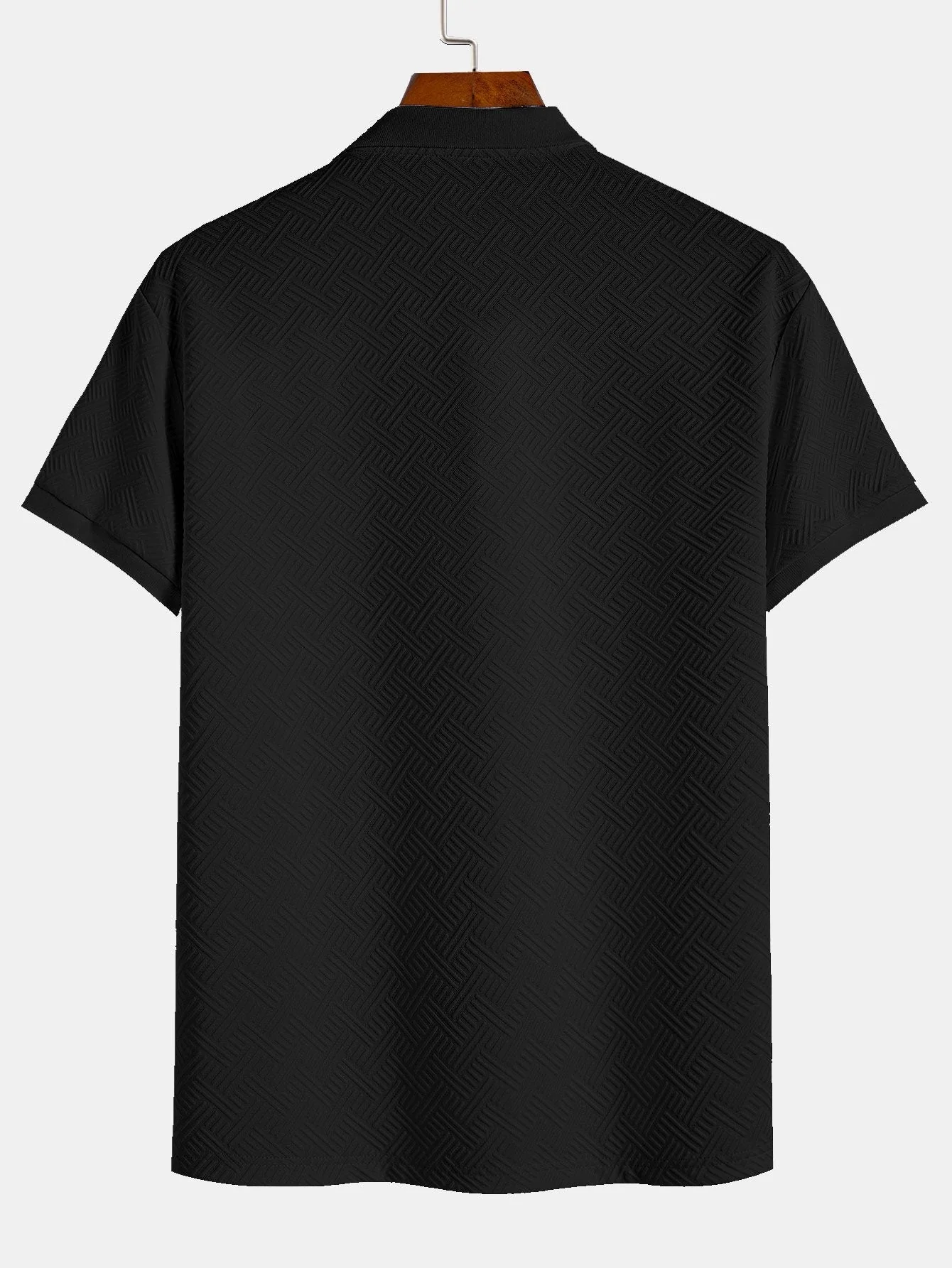 Cirilo® | Striped Jacquard Polo - Image 4