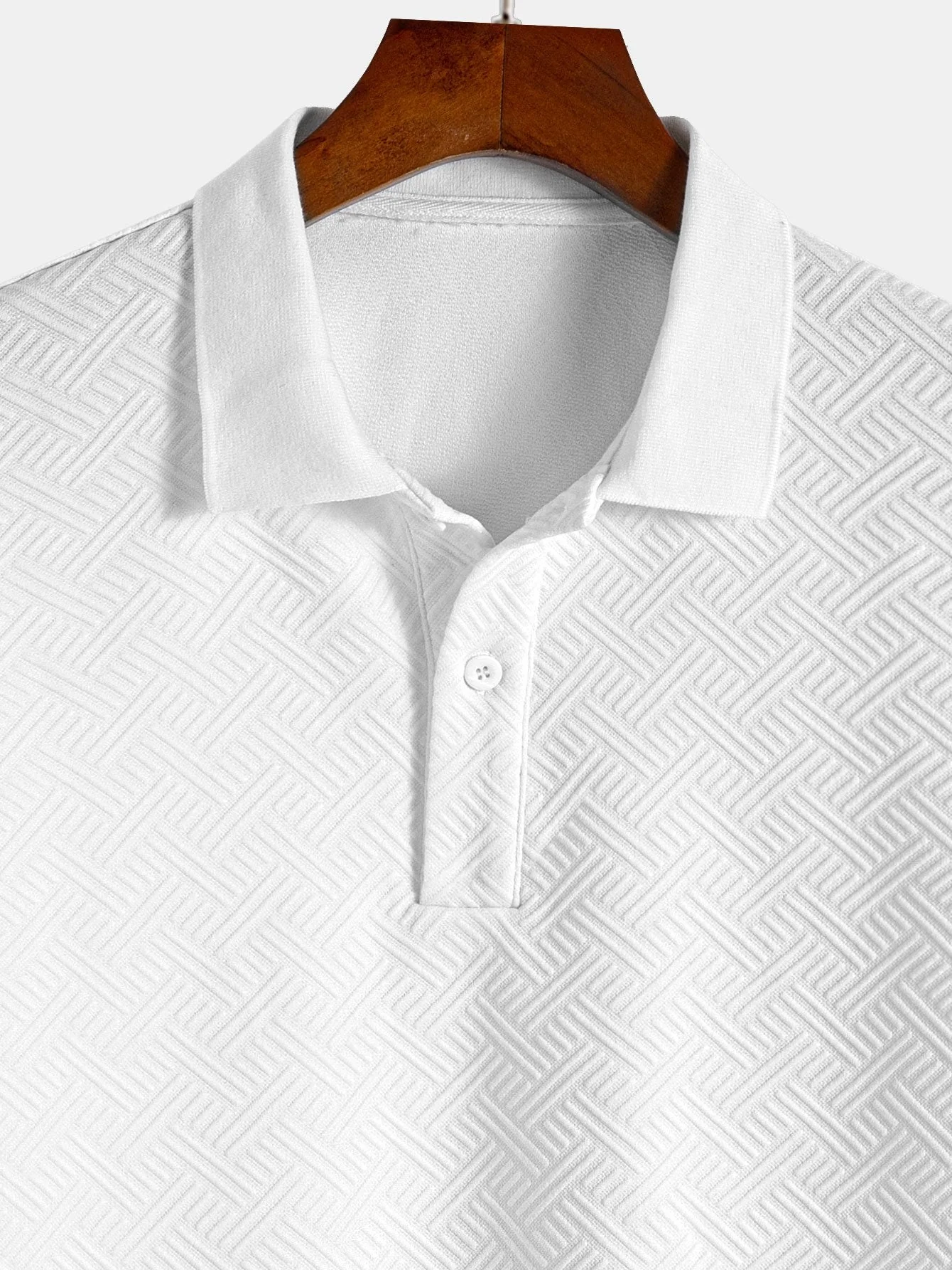 Cirilo® | Striped Jacquard Polo - Image 5