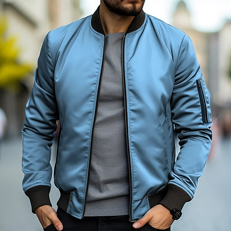 Clio | Trendy bomber jacket for men - Image 4