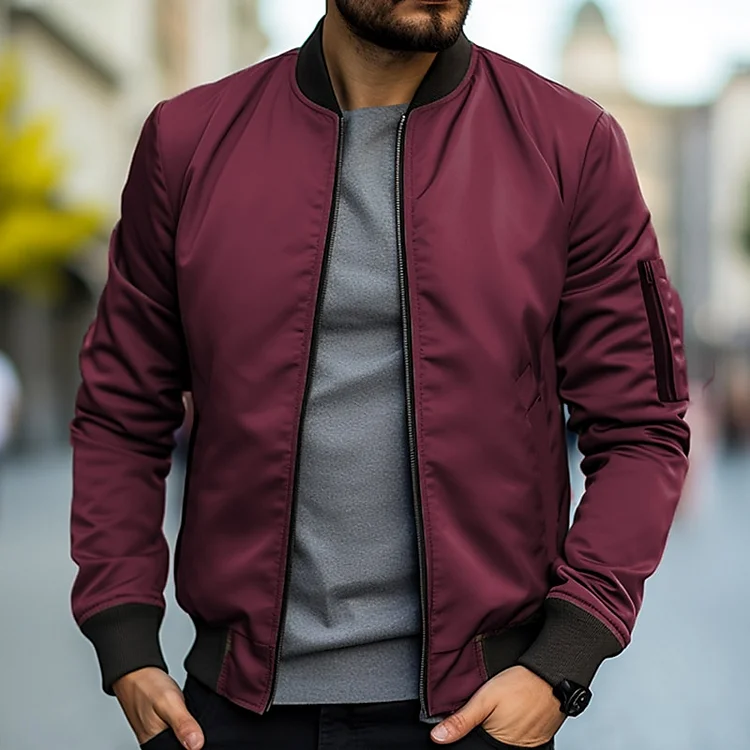 Clio | Trendy bomber jacket for men - Image 7