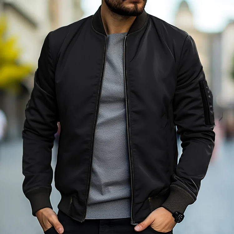 Clio | Trendy bomber jacket for men - Image 9