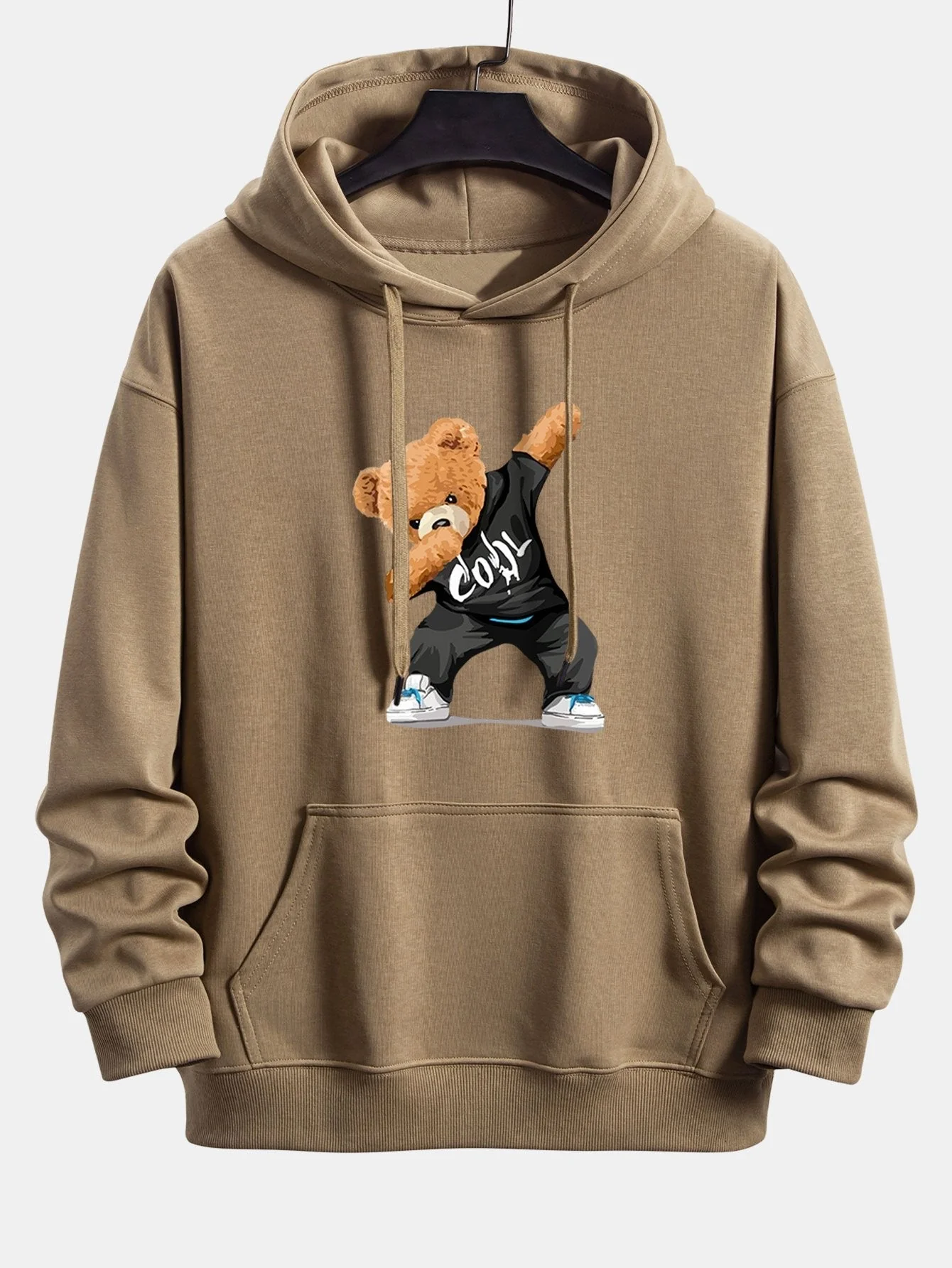 Colby | Cool Bear Print Relax Fit Hoodie - Image 3