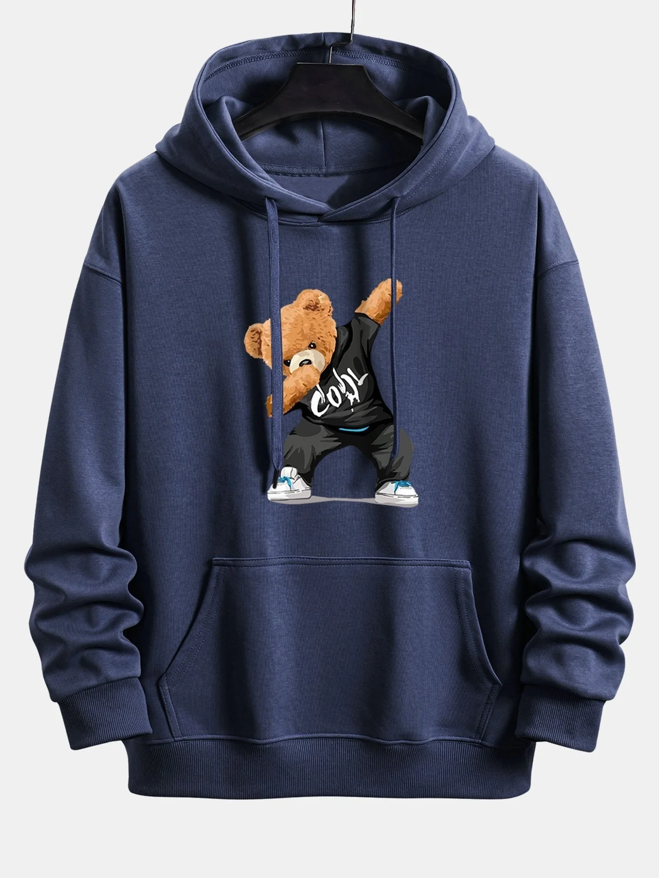 Colby | Cool Bear Print Relax Fit Hoodie - Image 4