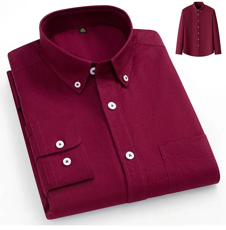 Colby | Givalli - Cotton Oxford Shirt - Image 30