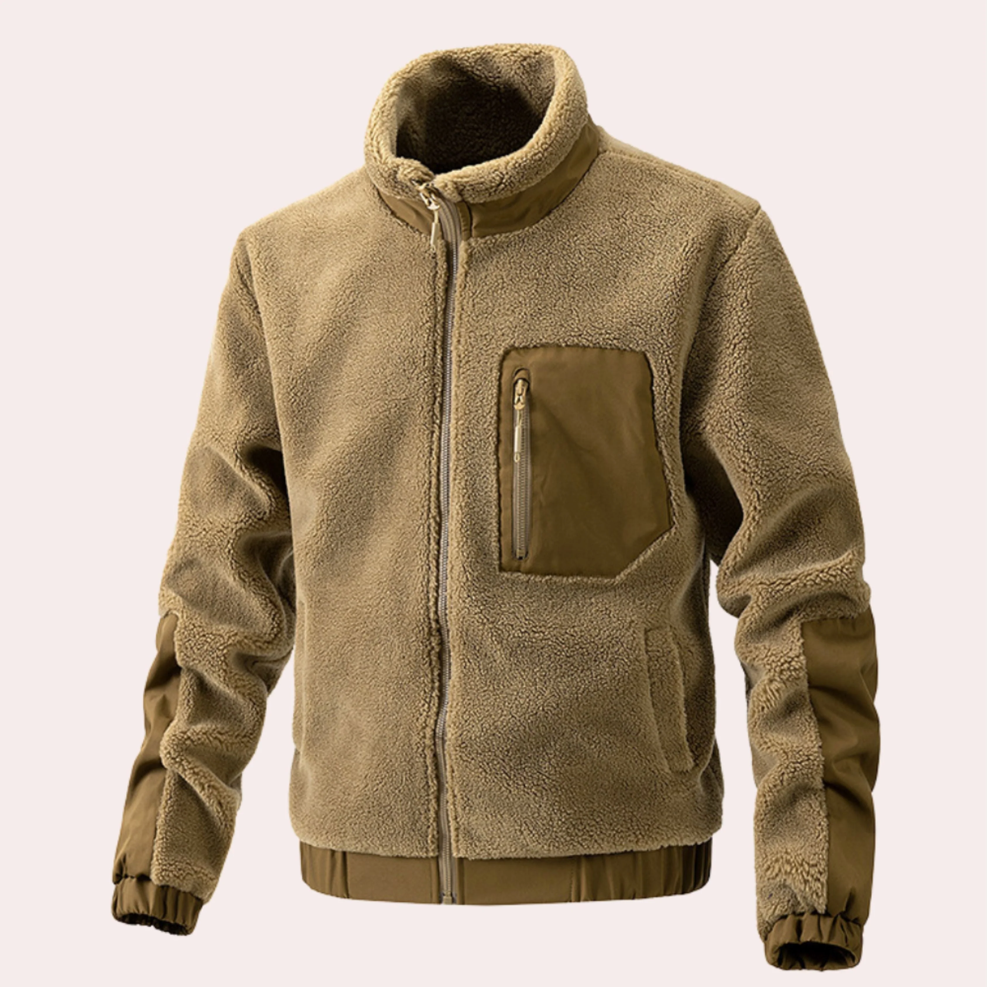 Craig® | Warm men's jacket with zip - Image 2