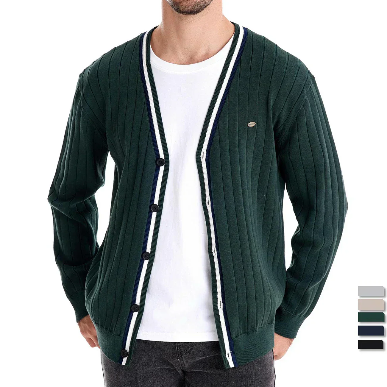 Crisanto® | Casual Cotton Cardigan