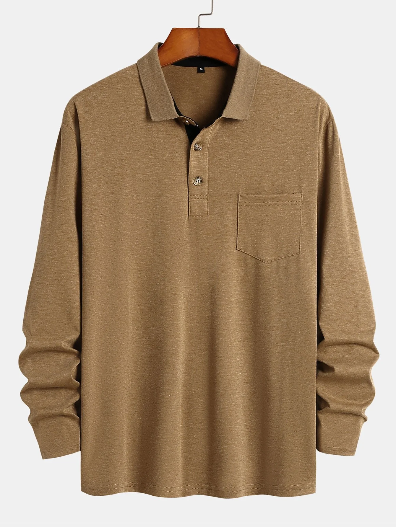 Crisóstomo® | Long Sleeve Polo Shirt - Image 2