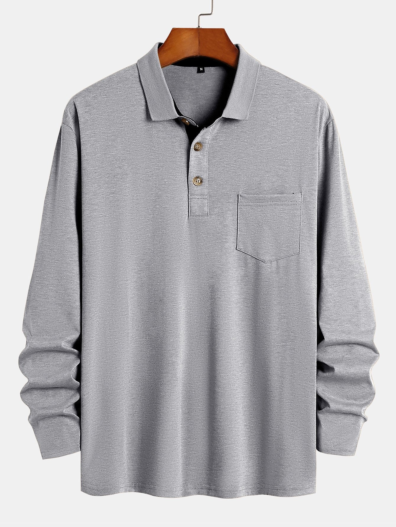 Crisóstomo® | Long Sleeve Polo Shirt - Image 6