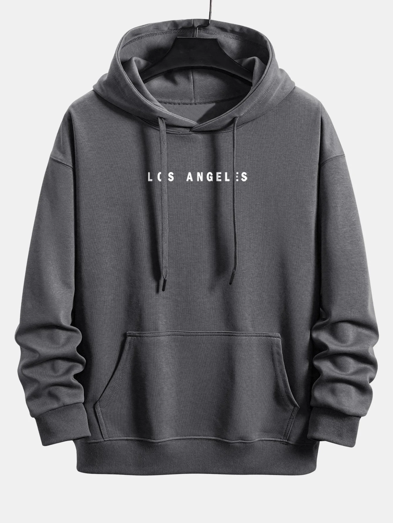 Crispin | Los Angeles Print Relax Fit Hoodie - Image 3