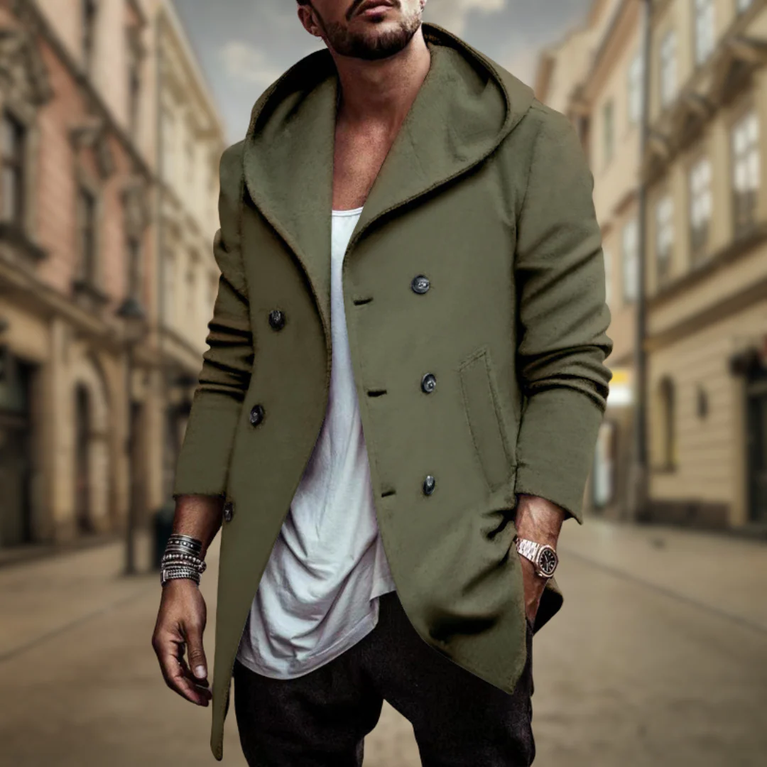 Cuno® | Men's Casual Overcoat - Image 3