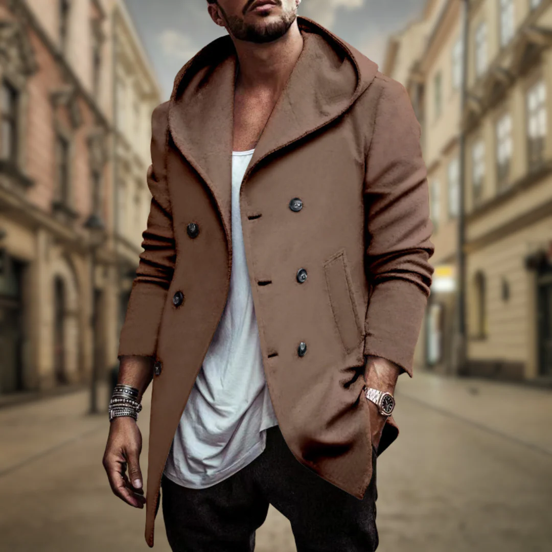 Cuno® | Men's Casual Overcoat - Image 4