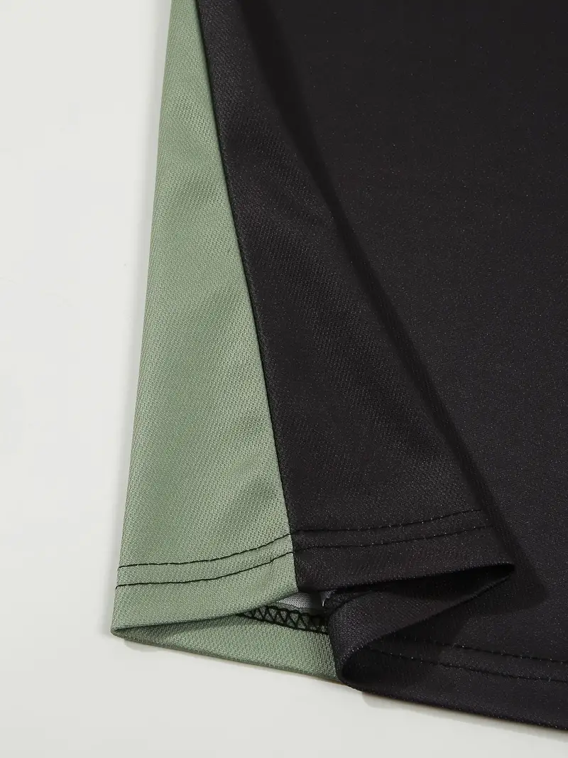 Dale® | Striped Casual Color Block Short Sleeve Shirt - Image 13