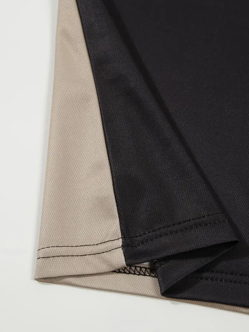 Dale® | Striped Casual Color Block Short Sleeve Shirt - Image 27