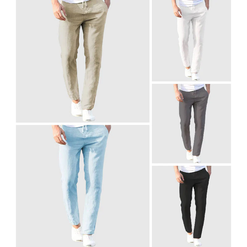 Dallas® | Lightweight Linen Trousers - Image 7