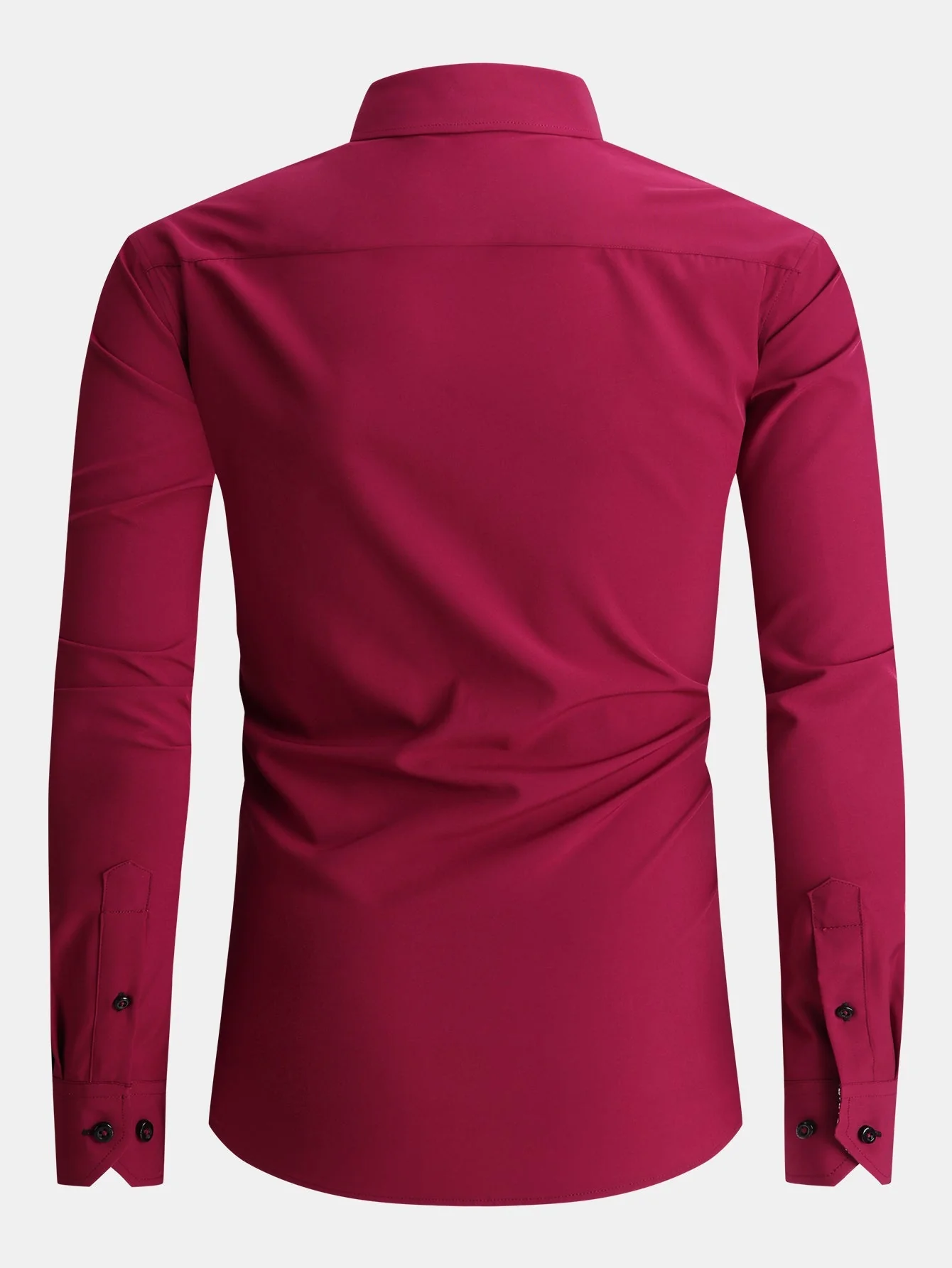 Dalmacio® | Long Sleeve Contrast Dress Shirt - Image 2