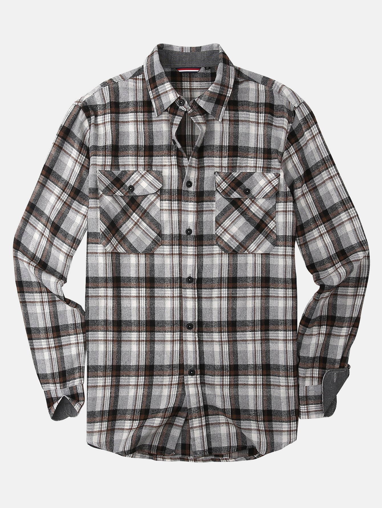 Dardo® | Flannel Plaid Button Up Shirt - Image 6