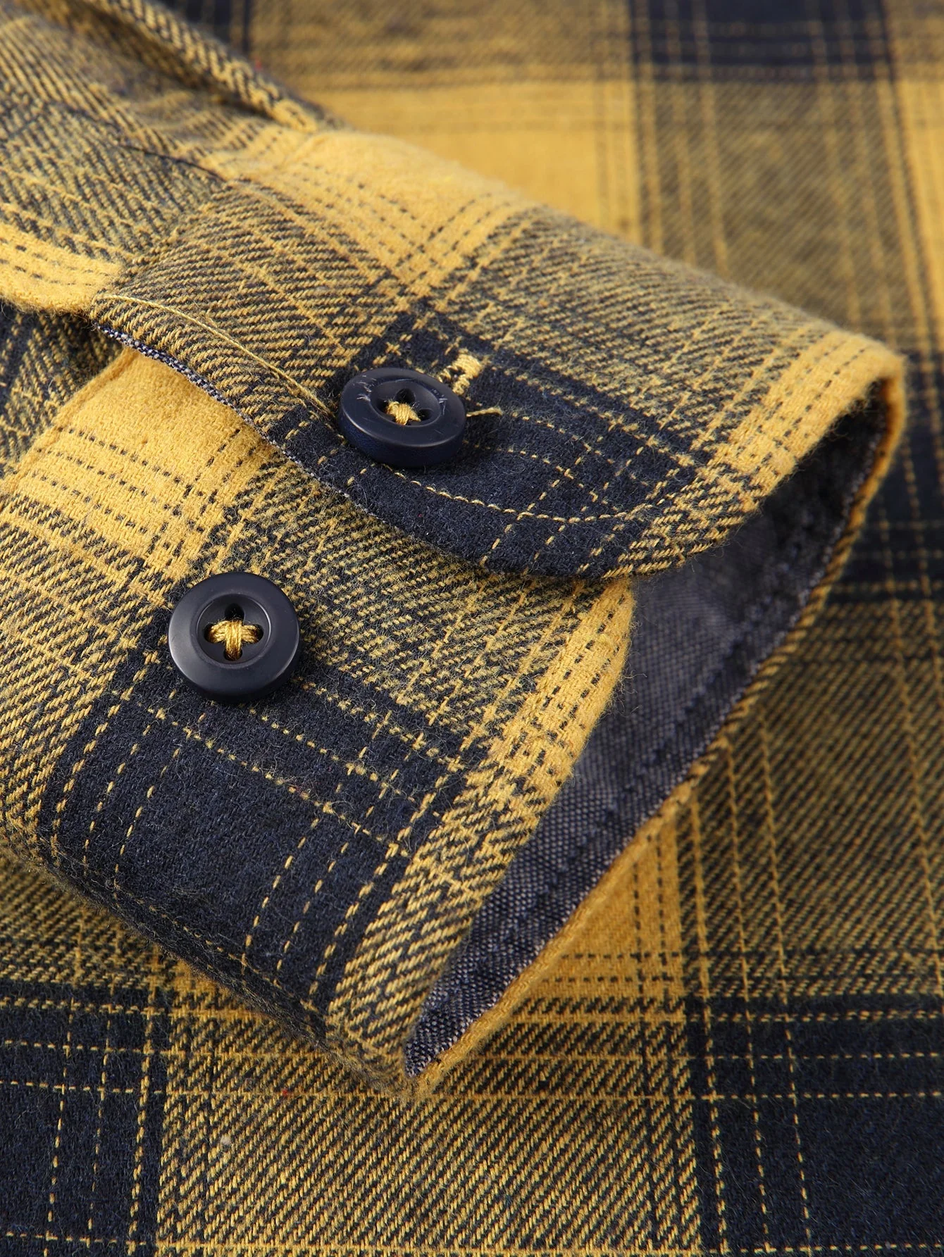 Darío® | Flannel Plaid Button Up Shirt - Image 6