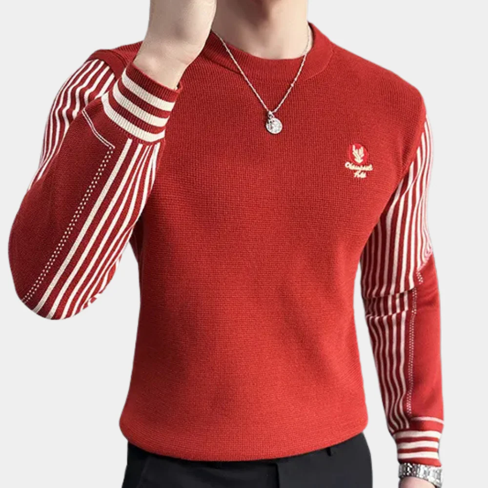 David® | Classy Striped Sweater For Men - Image 2
