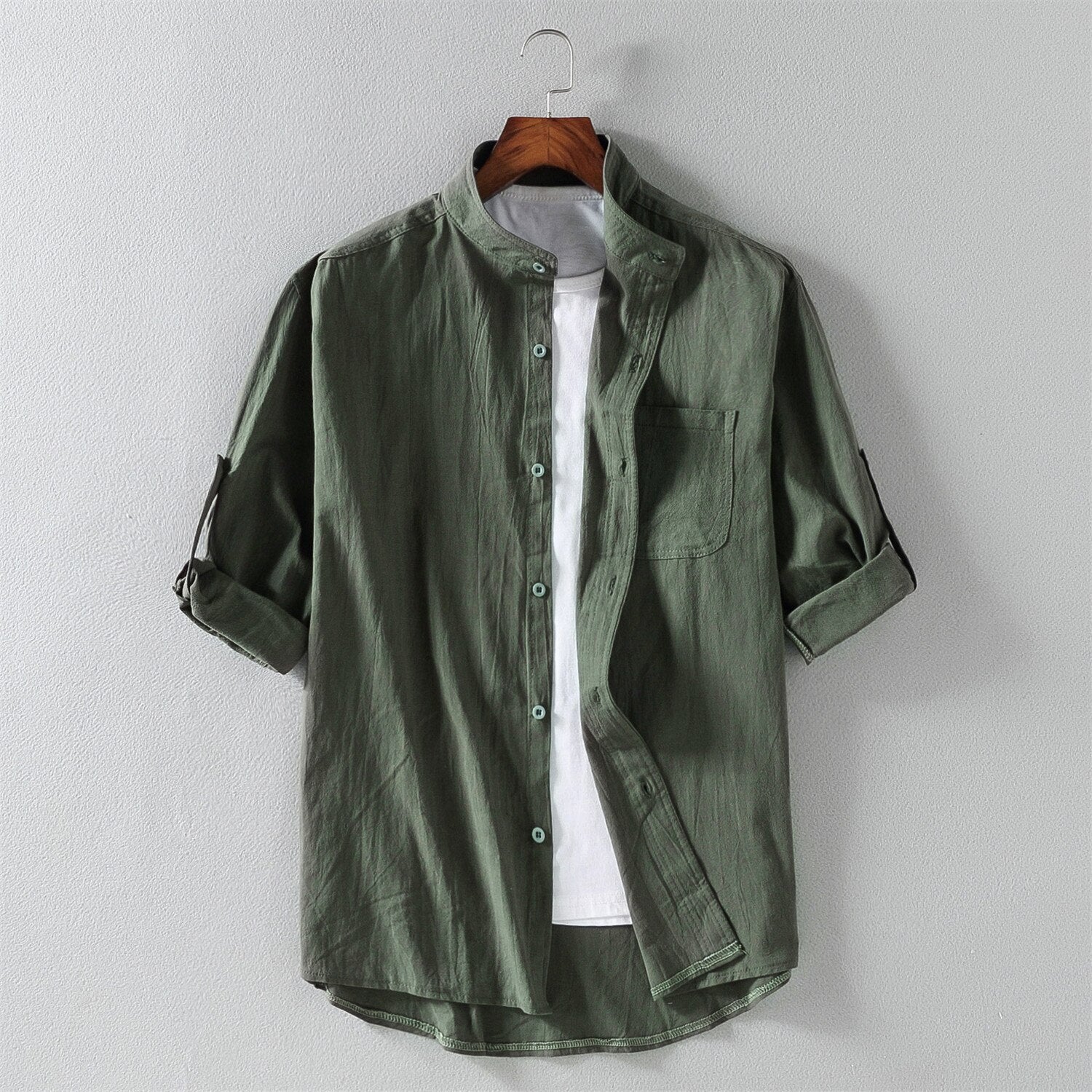 David® | Noir casual shirt - Image 5