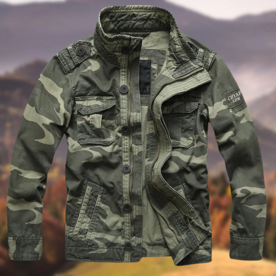 Demetrio® | Military Style Autumn Jacket - Image 5