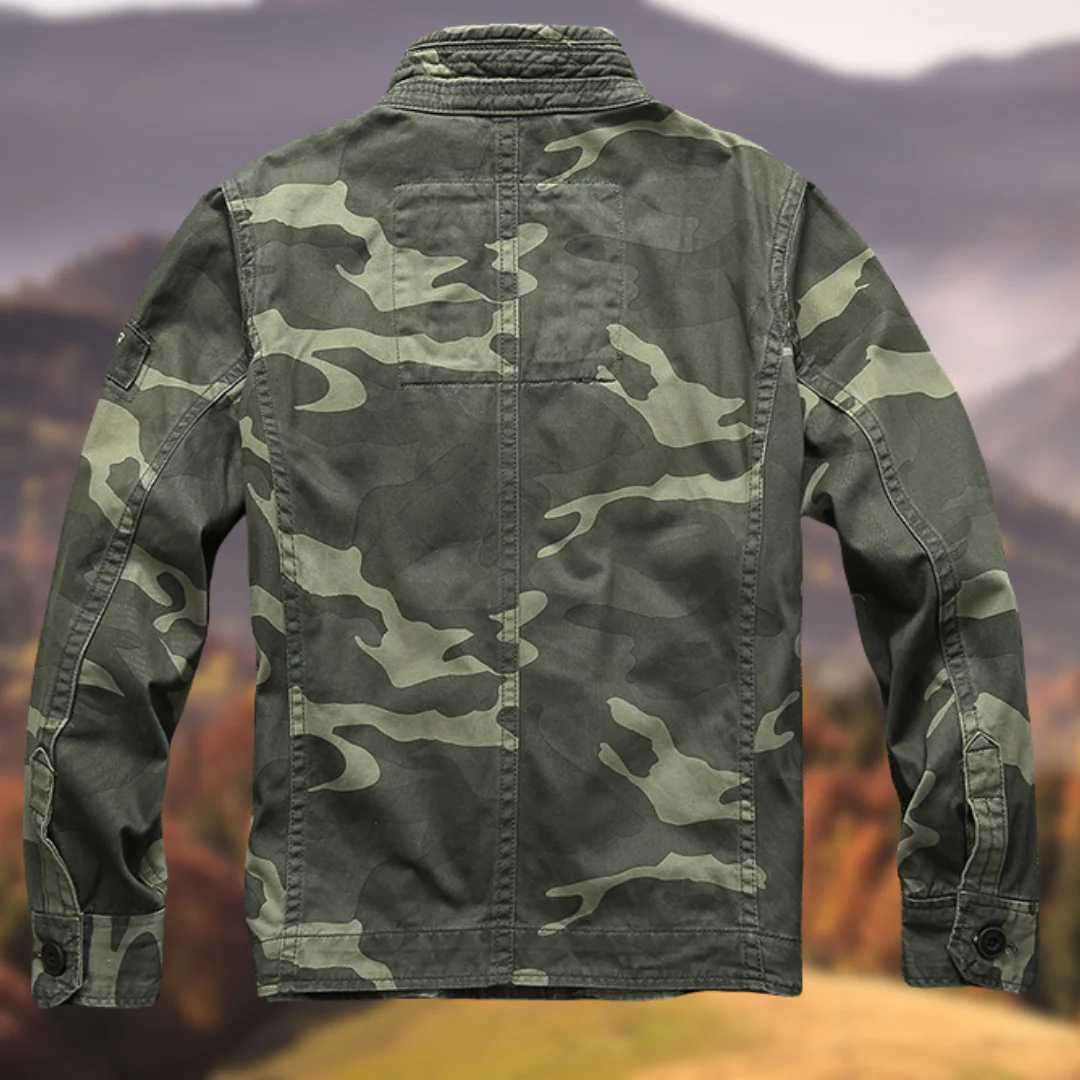 Demetrio® | Military Style Autumn Jacket - Image 6