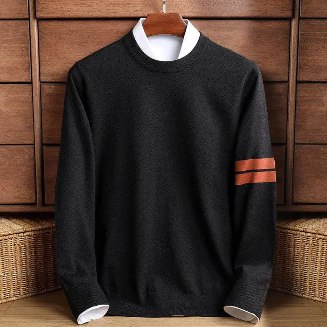 Demetrio | Mateo Crewneck Wool Sweater - Image 3