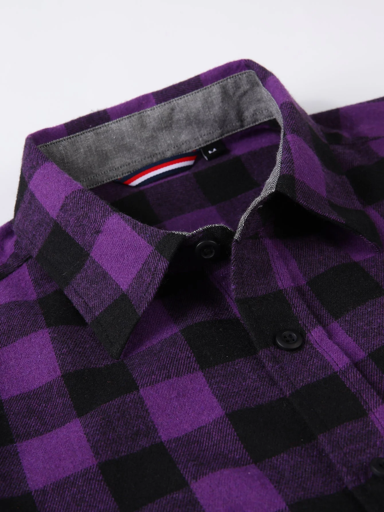 Dervin® | Flannel Plaid Button Up Shirt - Image 3