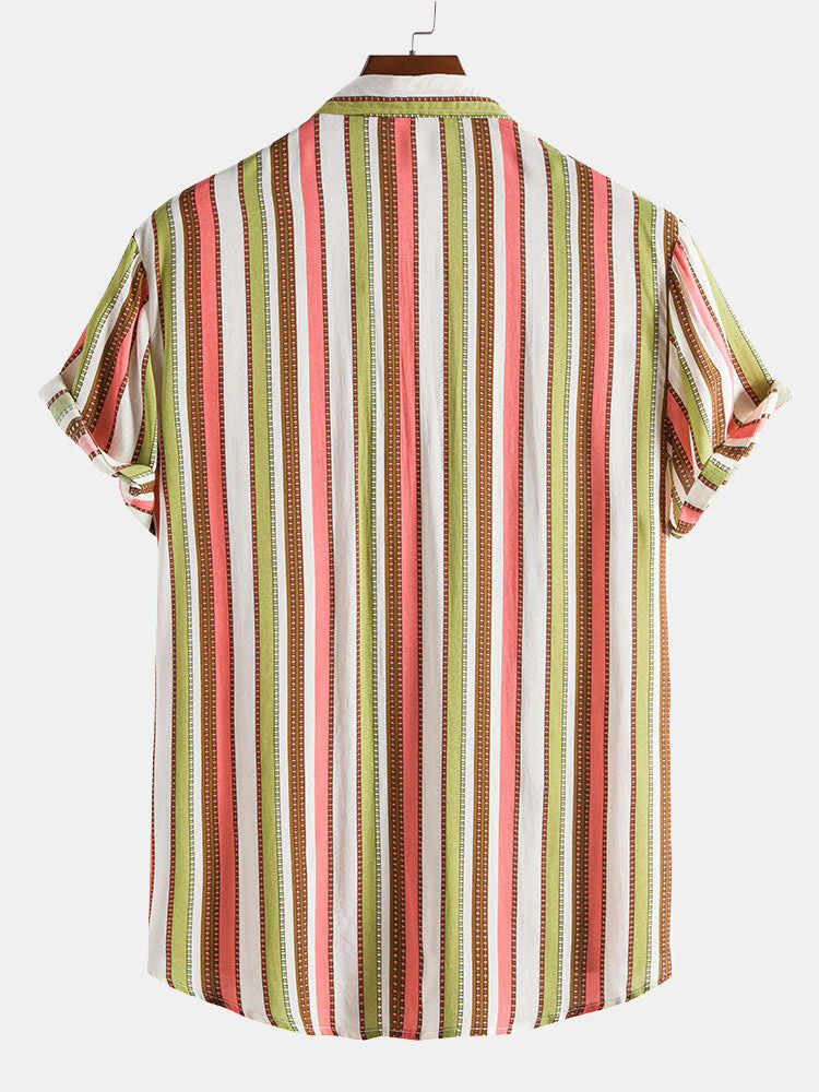 Diego® | Colorful Striped Shirt - Image 2