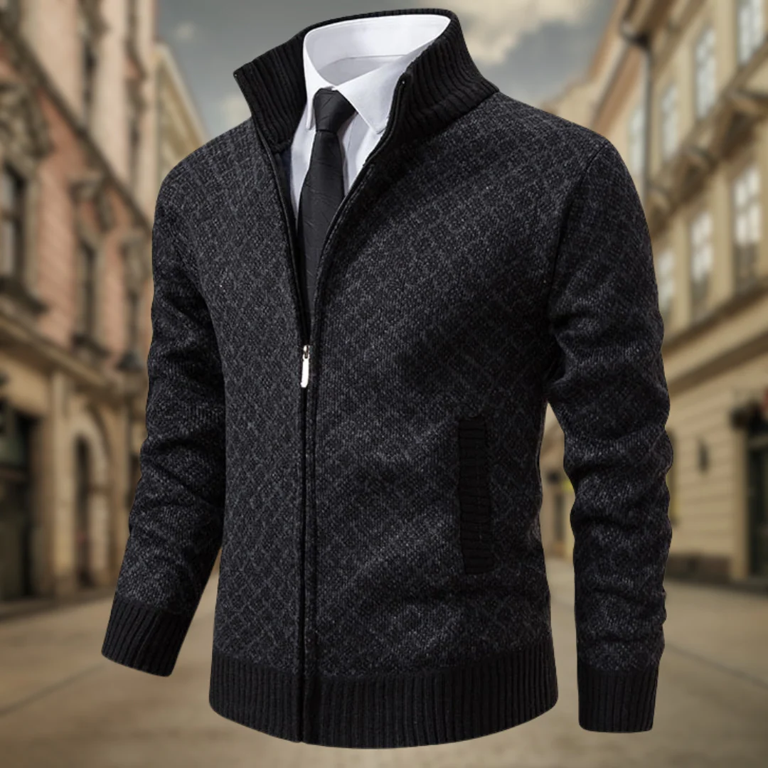 Dolores® | Men's Cardigan With Zip - Image 5