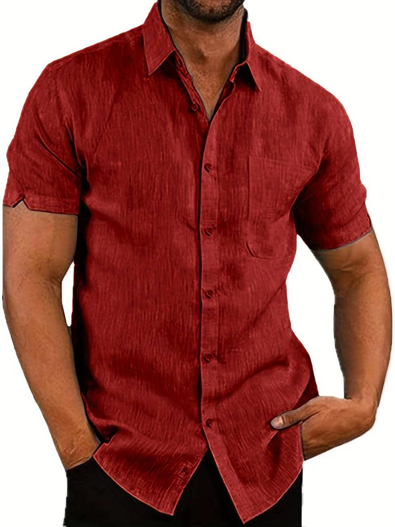 Dominic® | Classic, Casual Short-Sleeved Shirt - Image 16