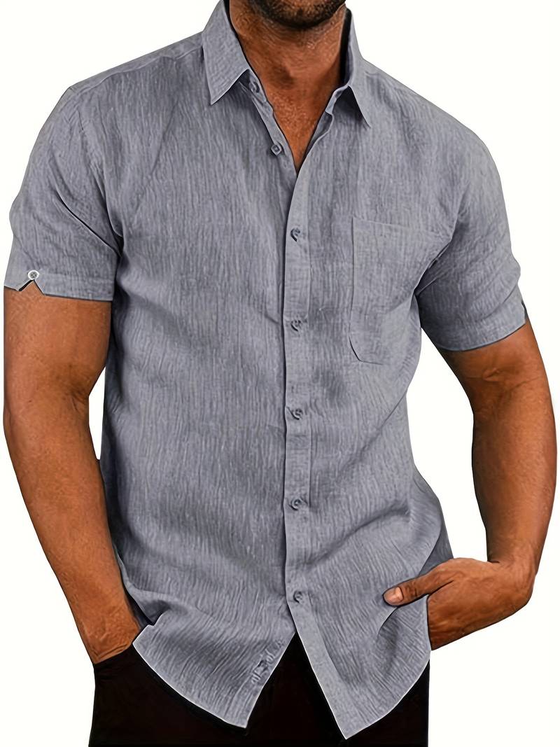 Dominic® | Classic, Casual Short-Sleeved Shirt - Image 23