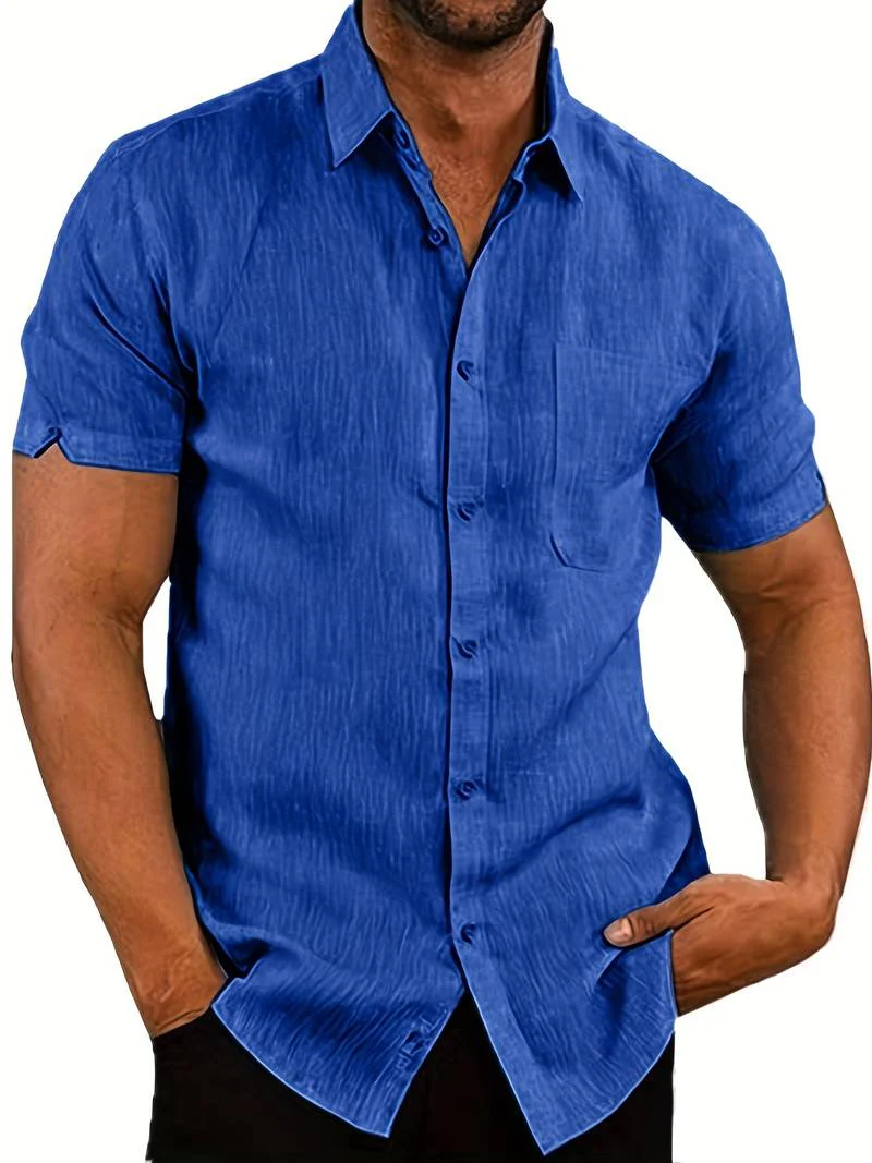 Dominic® | Classic, Casual Short-Sleeved Shirt - Image 29