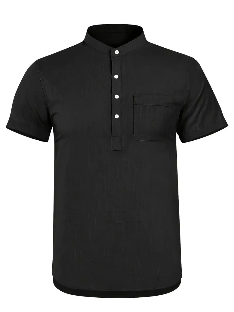 Donald® | Stylish No-Short Sleeve Shirt For Men - Image 21