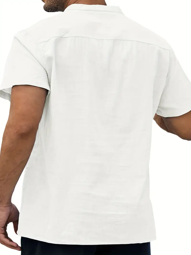 Donald® | Stylish No-Short Sleeve Shirt For Men - Image 9
