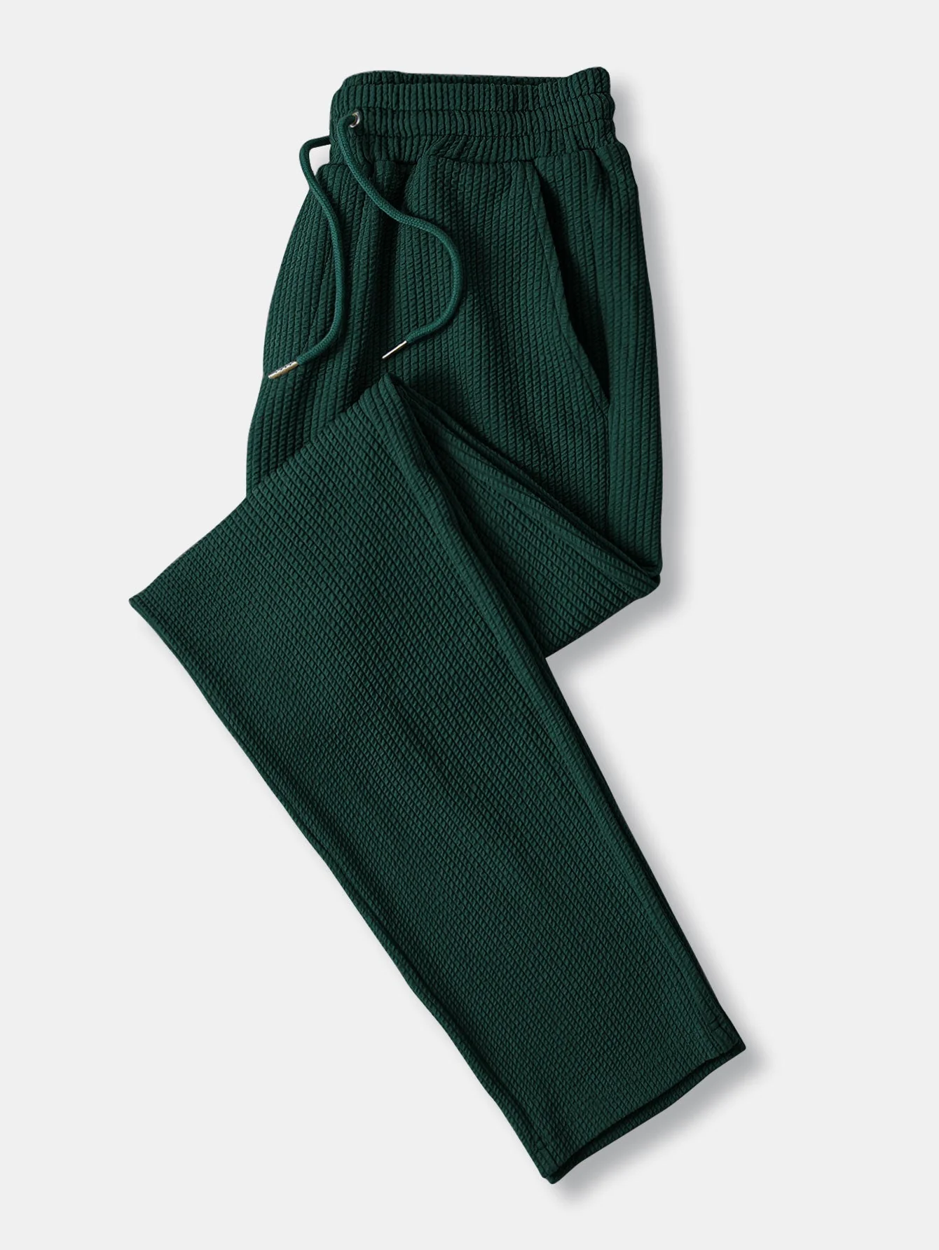 Donovan® | Muscle Fit Long Sleeved Ribbed Collar Shirt & Straight Leg Ribbed Trousers - Image 10