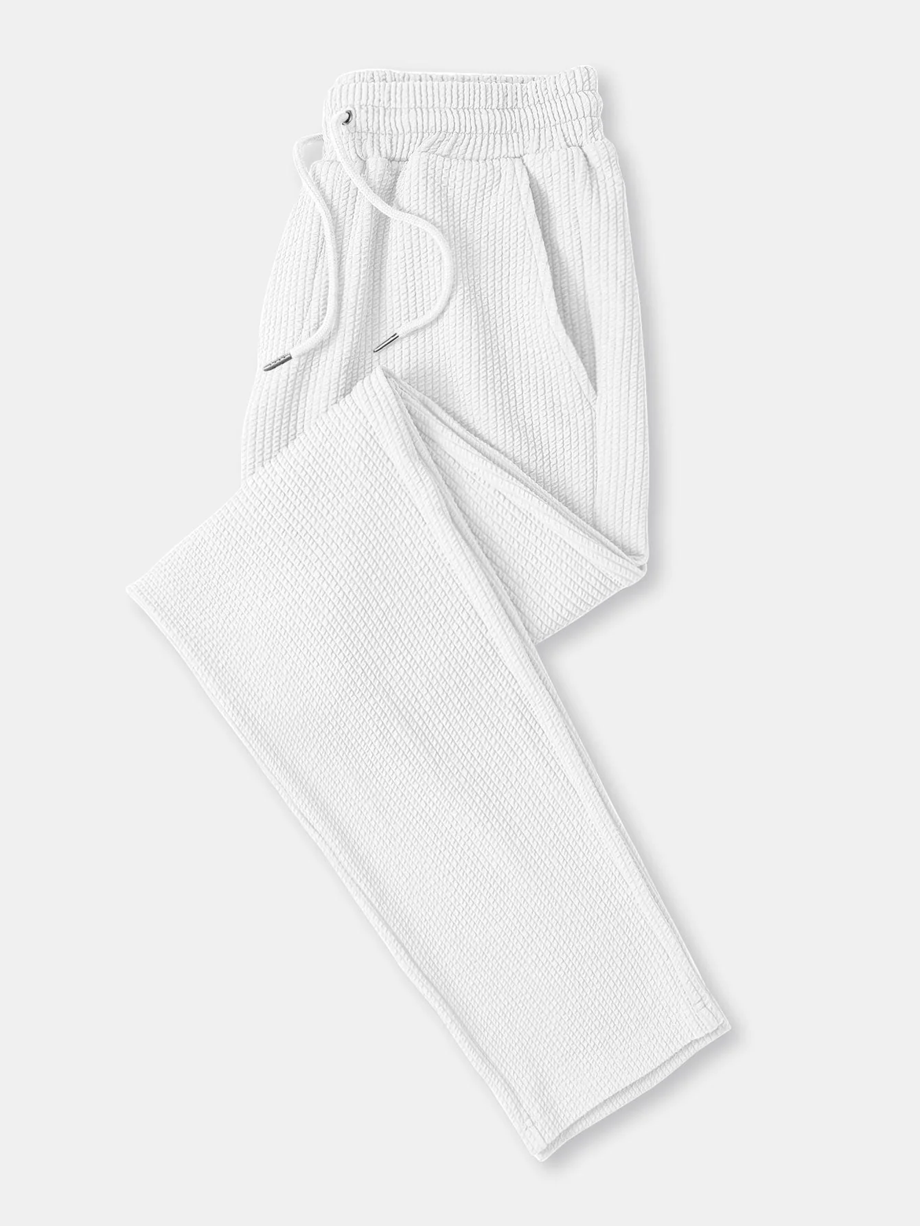 Donovan® | Muscle Fit Long Sleeved Ribbed Collar Shirt & Straight Leg Ribbed Trousers - Image 13