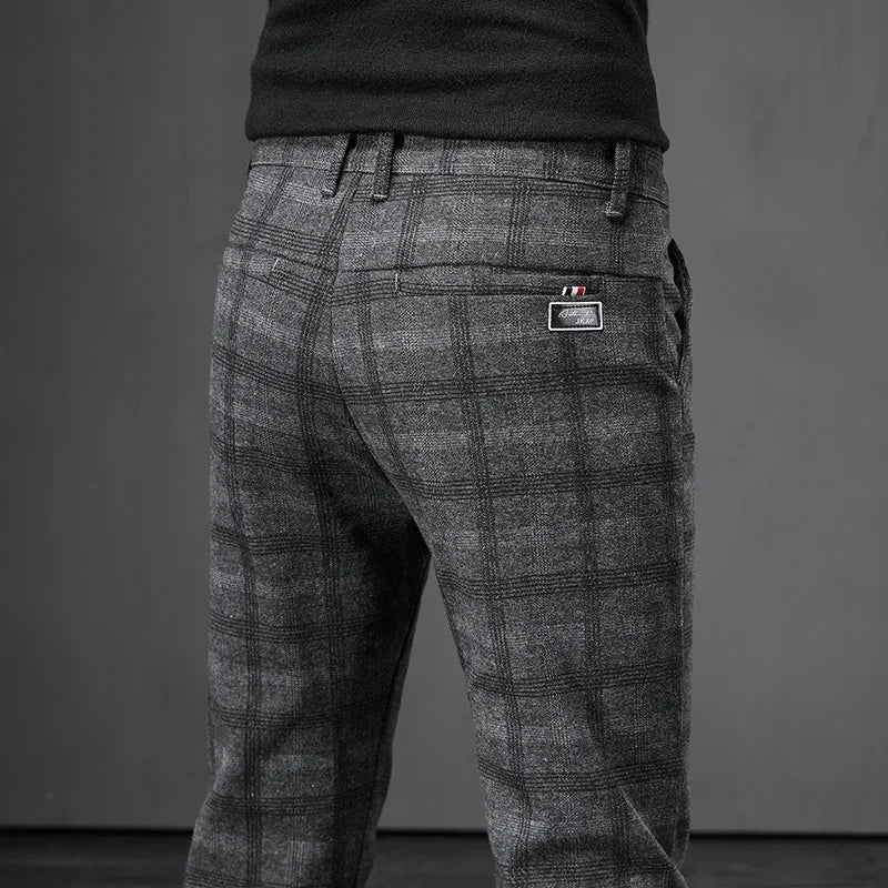 Dorian | Plaid Casual Pants - Image 3