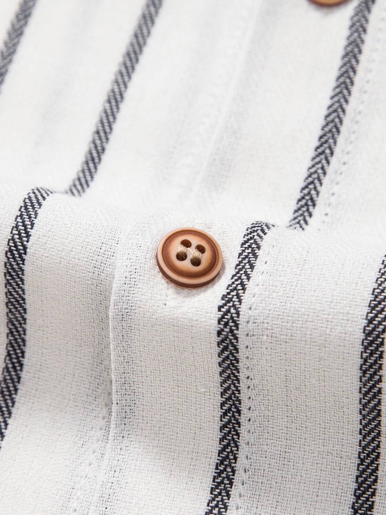 Doug® | Striped Cotton Blend Shirt With Buttons - Image 9