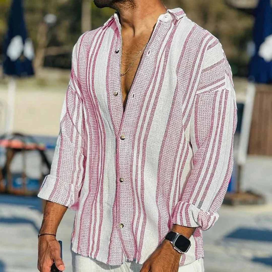 Dougal® | Soft, Breathable Men'S Shirt With Button Closure - Image 2