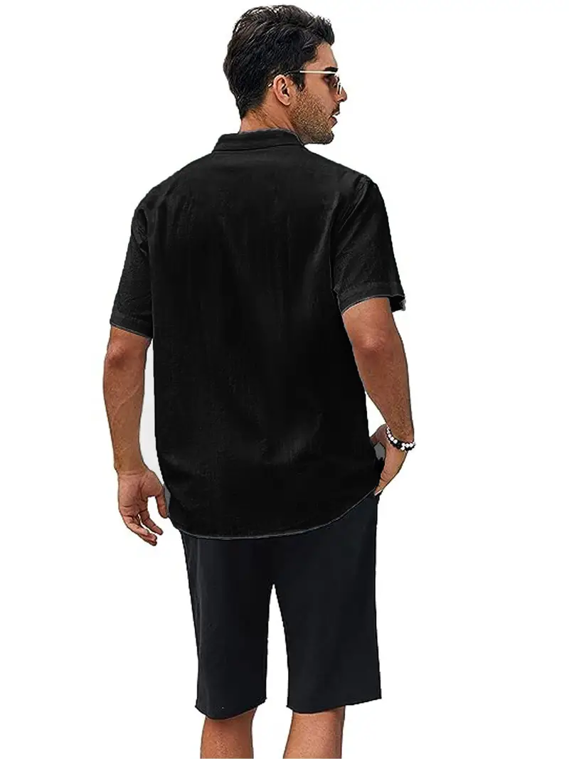 Dougie® | Stylish Short-Sleeved Shirt For Men - Image 15
