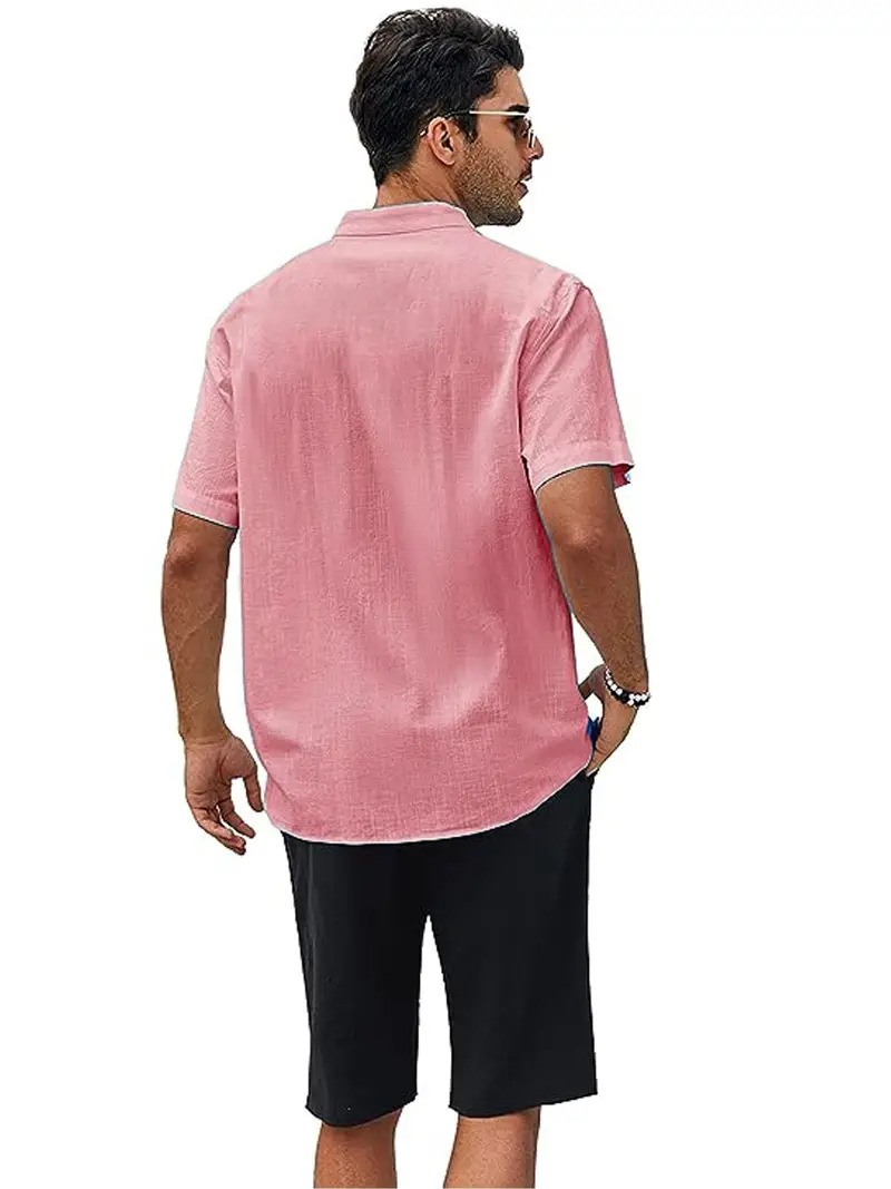 Dougie® | Stylish Short-Sleeved Shirt For Men - Image 20