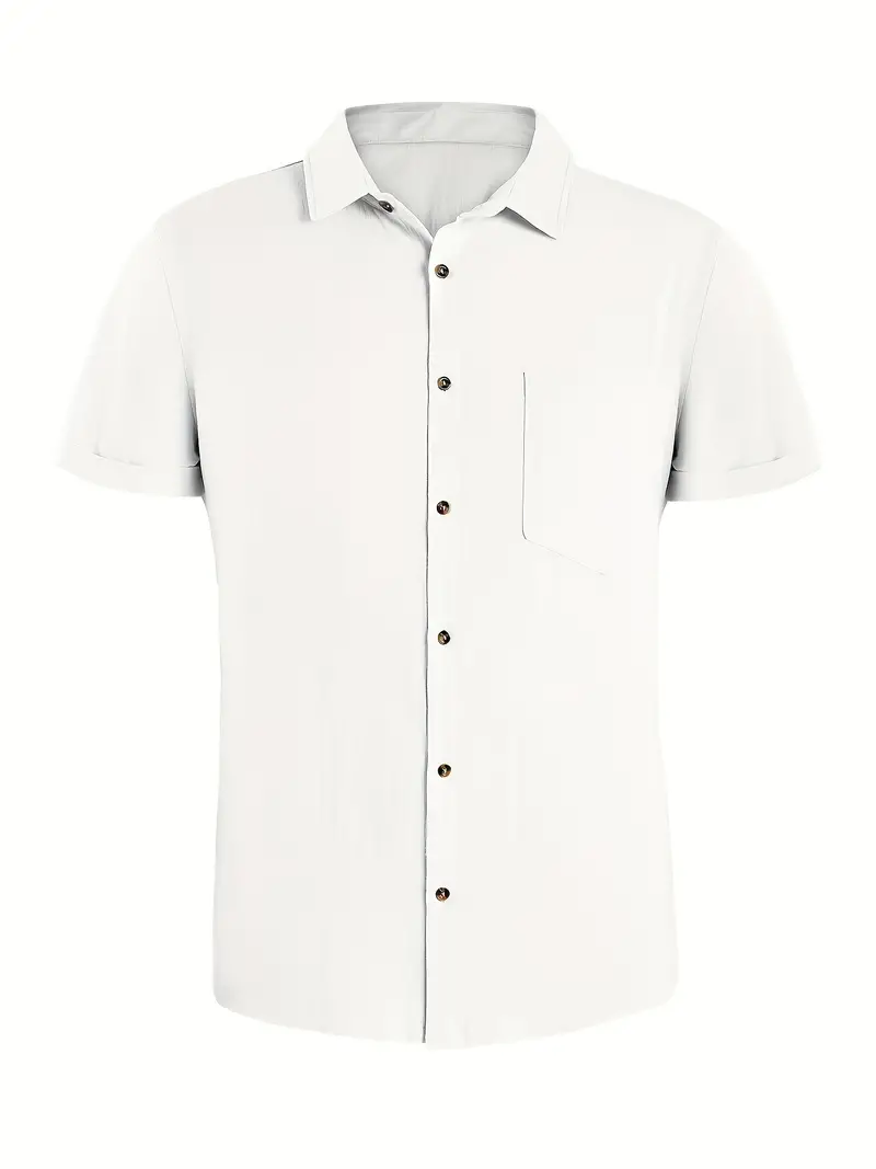Dougie® | Stylish Short-Sleeved Shirt For Men - Image 6