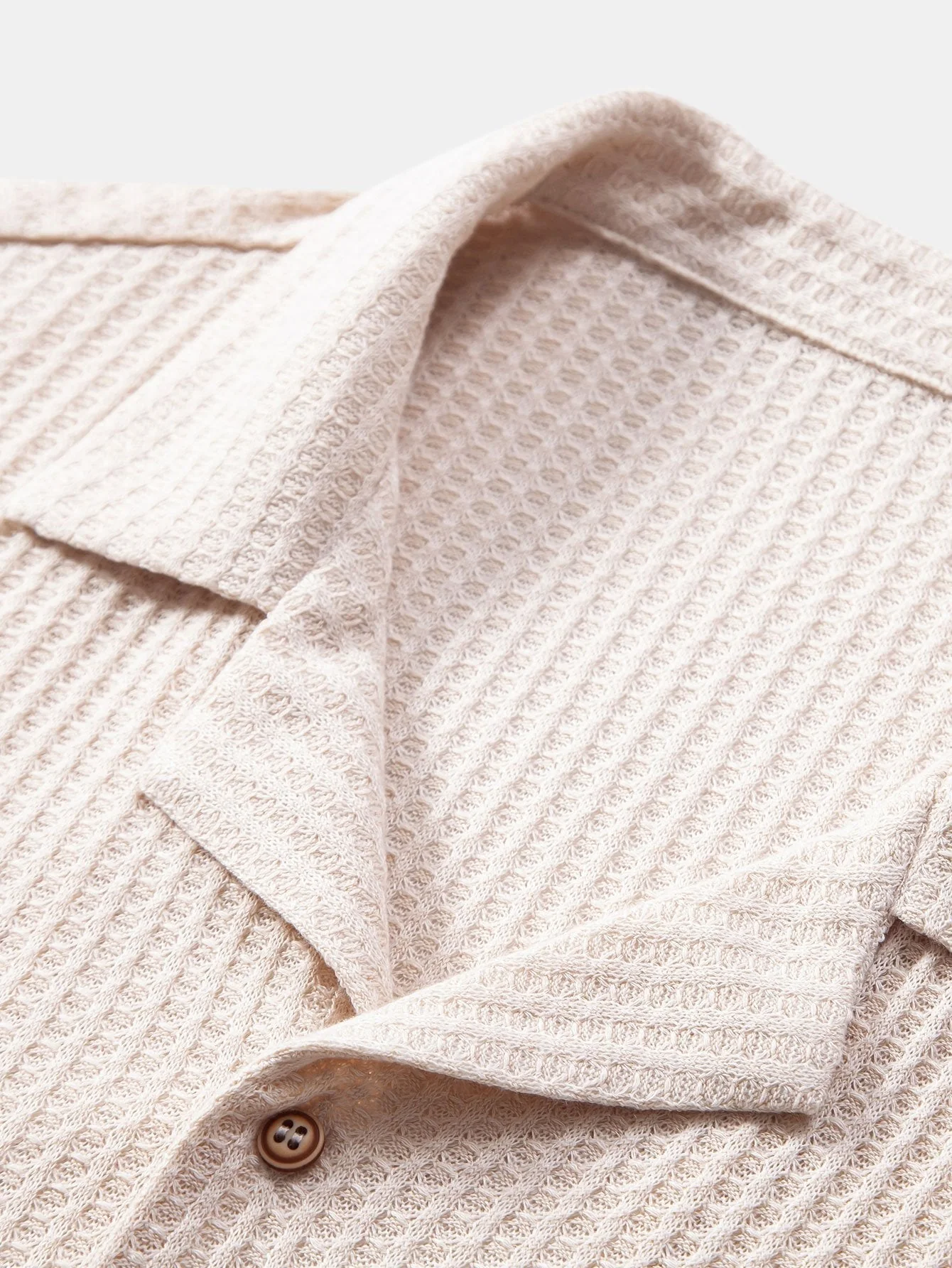 Drake® | Cuban Short Sleeve Waffle Knit Shirt & Straight Linen Pants - Image 13
