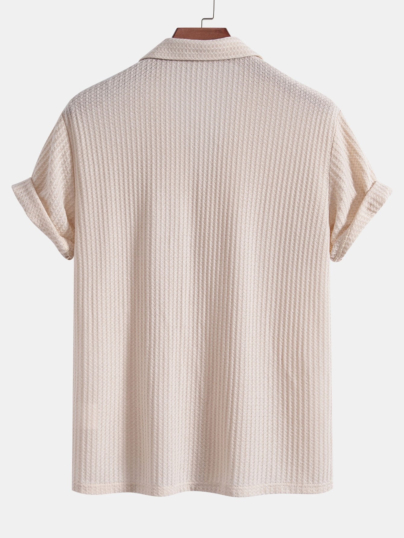 Drake® | Cuban Short Sleeve Waffle Knit Shirt & Straight Linen Pants - Image 6