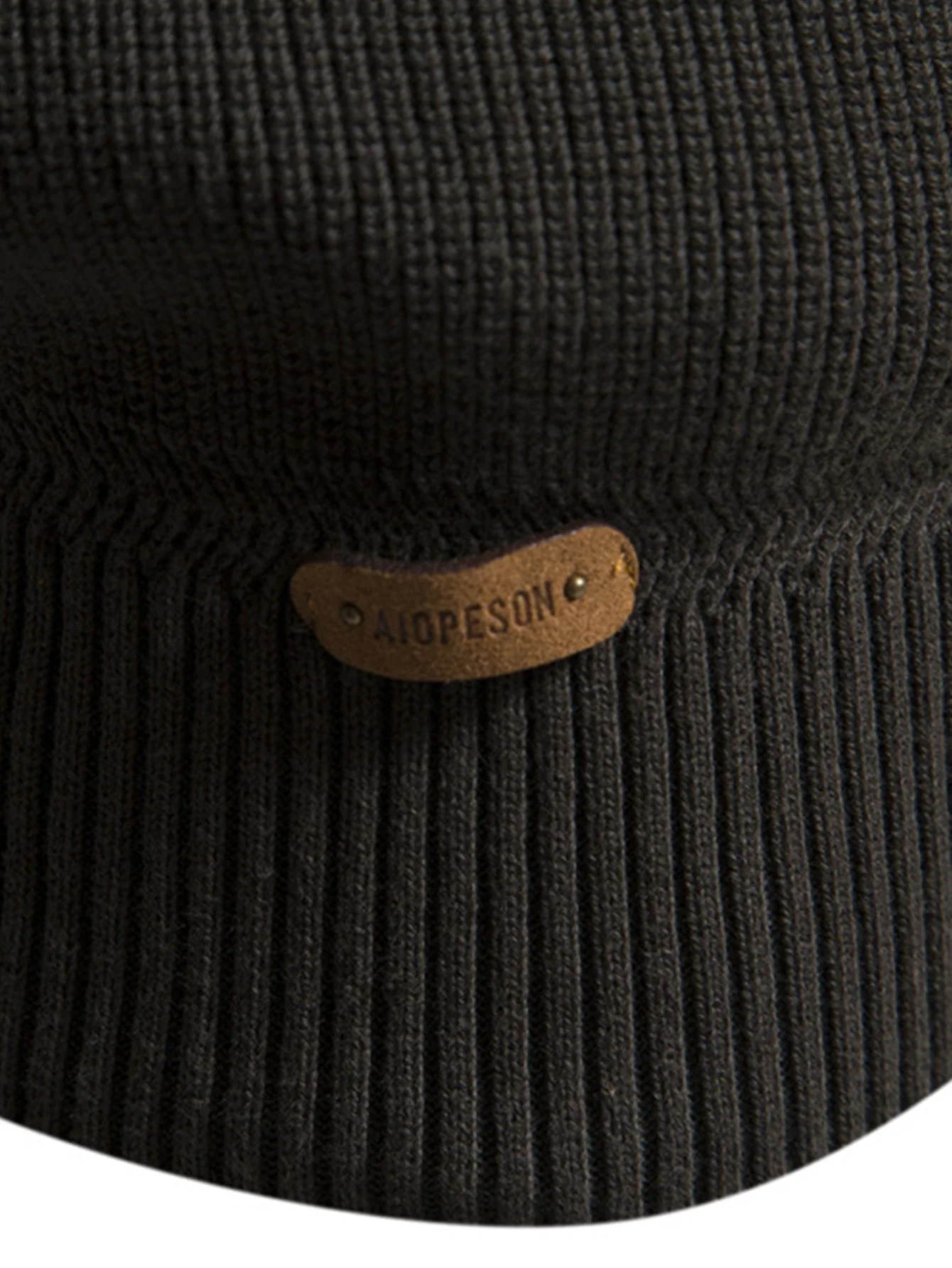 Dume® | Color Block Zipper Stand Collar Sweater - Image 8